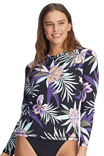 Camiseta de surf Roxy manga larga para proteger tu piel del sol en la playa este verano talla XL