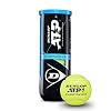 Dunlop Unisex 601332 Tennisbal ATP Championship-3 Ball Pet, Geel, One Size
