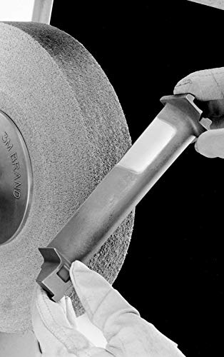 cubitron exl pro deburring wheel - metal deburring finishing and polishing wheel - unitized - 634 x 134 x 134