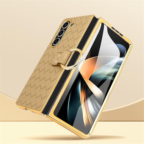 Coque Samsung Z Fold 5 rose antichoc pour éviter les rayures d'écran