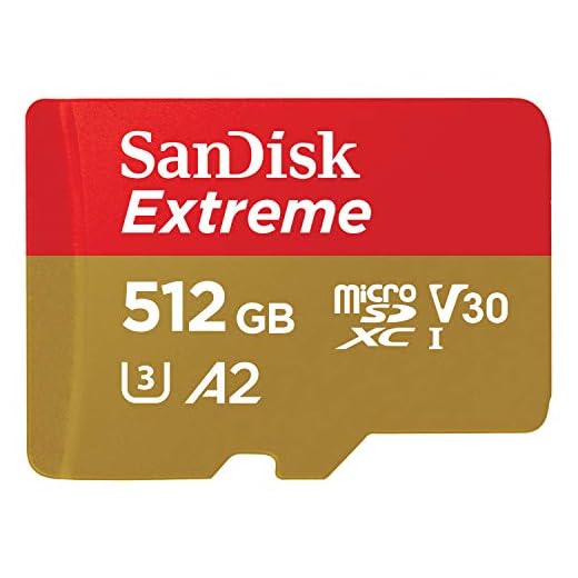 Cartão microSDXC Sandisk UHS-I Extreme 512GB - 190MB/s