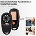 Handheld Digital Dermatoscope for Skin 500× Magnification, Wireless Portable Rechargeable Microscope 2.0