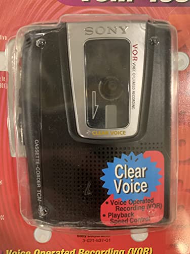 Sony TCM453V Full Size Audio Cassette Recorder