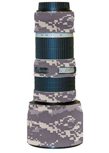 LensCoat LC702004NISDC Canon 70-200 f/4 Non is Lens Cover (Digital Camo)