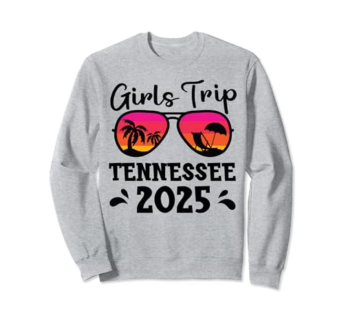 Festa del fine settimana di gruppo per le vacanze del Tennessee Girls Trip 2025 Felpa