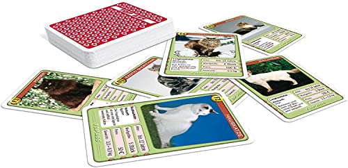 Ass Altenburger 3-er Set Quartettspiele/Quartett Tiere bestehend aus 1. Pferde - 2. Hunde - 3. Katzen