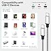 DteeDck 6 Inch USB C to USB C Cable Short 2-Pack, 60W Fast Charging & 480Mbps Data Transfer USBC to Type C Cord for Power Bank, iPhone 17/16/15, Galaxy S25/24/23, Car Charger, iPad Pro/Air/Mini