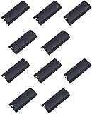 Black Replacement Battery Cover For Nintendo Wii Remote X 10 by Mars Devices