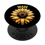 Pour votre fille Maci, petite-fille, maman, grand-mère, sœur, tante, ami, bébé, qui aime les tournesols et les jardins. Parfait pour fille, femme, nommé Maci pour Noël, anniversaire, fête des mères, fête. Elle va adorer cet adorable et mignon design Maci