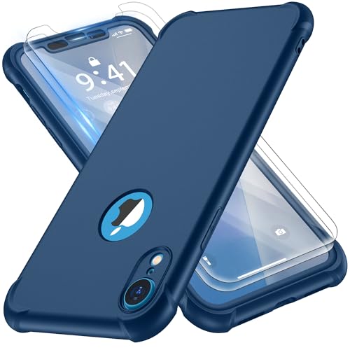 [Artigianato Squisito] Custodia Antiurto ORETech 360 robusta copre ogni pollice del corpo e schermo del vostro iPhone XR con solo 0,9 mm di spessore e 10 grammi per mantenere il tocco originale.