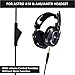 KeyEntre A10 A40 Replacement Cable Volume Control for Astro A10/A40/A40TR Headsets Cord Lead Compatible with Xbox One Play Station 4 PS4 Headphone Audio Extension Cable 6.5 Feet