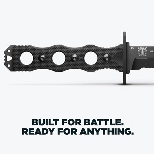 Benchmade - SOCP 185 Tactical Knife with Black G10 Handle (185SBK)