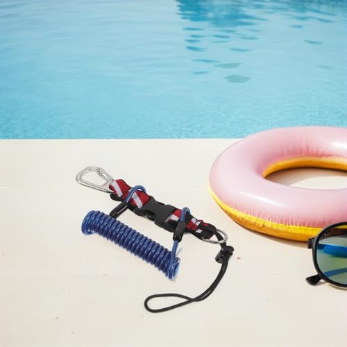 Corde de sécurité de plongée rétractable pour exploration sous-marine - 6