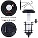 Dynaming 4 Pack Solar Flame Wall Lanterns Outdoor, Solar Powered Wall Mounted Sconce Lights, Flickering Flame LED Light Auto On/Off Hanging Lights, Waterproof for Garage Stair Patio Porch Yard
