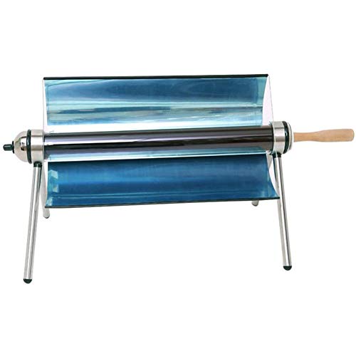 HMLIGHT Outdoor Portable Solar Power BBQ Grill 304 Stainless Steel Wild Barbecue Stove Portable Shelf Outdoor Vacuum Tube Oven Box Water Boiling