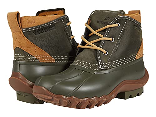 WOLVERINE W880219 Bottes Homme en cuir marron robustes pour le travail