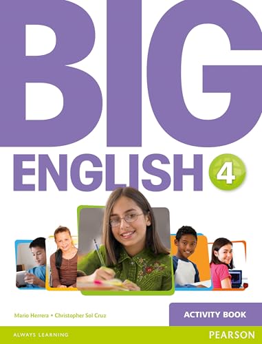 Portada de Big English 4 Activity Book
