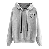 Tekaopuer Sudaderas con capucha para mujer, 3XL