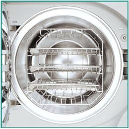 Superdental Automatic Sterilizer High-luminance Liquid Crystal Display with Revolving Tray 17L
