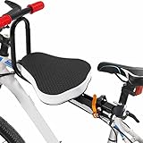 silla delantera bicicleta bebe ⇪[ Diseño único de montaje frontal ] Instalación y extracción de liberación rápida, el asiento de bicicleta para niños montado en la parte delantera garantiza una posición de conducción cómoda, montaje frontal, ideal para niños.