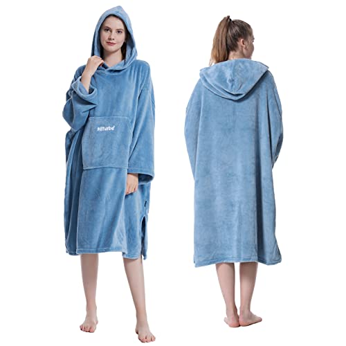Bademantel mit Kapuze für Strand, Schwimmen, Zuhause Cover