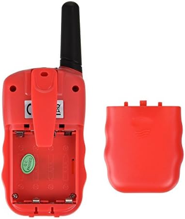Upgrow Walkie Talkies 8 Channel 2 Way Radio Kids Toys Wireless 0.5W PMR446 Long Distance Range Walkie Talkie for Field Survival Biking and Hiking (T388-Red)