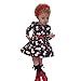Produktbild WEXCV Weihnachten Kleid, Baby Kleinkind-Mädchen Langarm Herbst Winter Weihnachten Schneemann Drucken Prinzessin Beiläufig Kleid Weihnachts Outfits Kleidung Weihnachten Geschenke