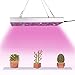 Grow Light for Indoor Plants Full Spectrum Panel Plant Lights LED Grow Lamp for Hydroponics Greenhouse Vegetable and Flower (25W Grow Light 1 Pack)