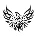 15,2 * 14 cm Phoenix mitico animale car styling incredibile uccello paraurti decalcomania adesivi per auto