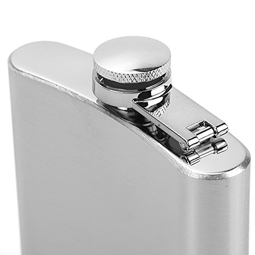 Cantil Porta Bebida De Bolso 230ml Inox