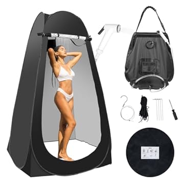 self contained portable shower