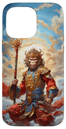 Legendary Asian Chinese Monkey King Sun Wukong Case for iPhone 14 Pro Max