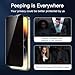 NEW'C 3 Pack Privacy for iPhone 14 Pro Max Screen Protector (6.7 inches), Anti-Spy Tempered Glass Film,Case Friendly Ultra Resistant, Balanced 28-Degree Privacy Angle-Easy installation tool included