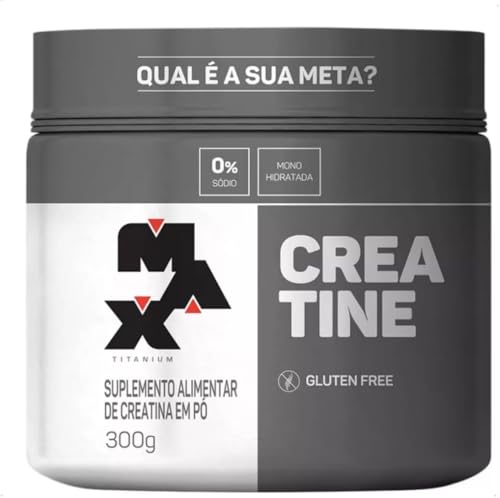 2. Creatina Monohidratada da Max Titanium: 100% de pureza e alta eficácia