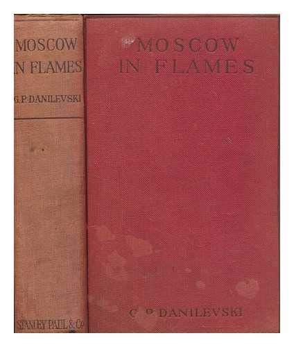 Moscow in Flames: A Novel B001221ZMM Book Cover