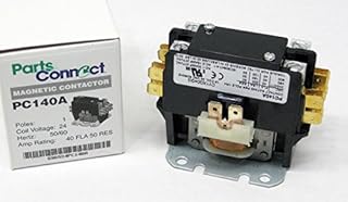 Packard C140A 1 Pole Contactor Coil Contactor, 40 Amp, 24V