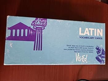 Vis-Ed Latin Vocabulary Cards