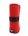 Admirable Idea Roll Up Electronics Cable Organizer Bag, Folding Travel Gadget Carry Case Storage Bag Pouch for Charger USB Cords, Makeup Cosmetic Bag,red