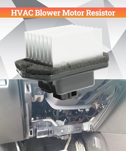 Zlirfy Blower Motor Resistor,HVAC Blower Motor Resistor,Car Accessories Blower Motor Resistor Replacement,Blower Motor Resistor AC Blower Control Module,Replaces #79330-SNA-A01,79330-SDA-A01