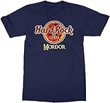 Hard Mordor Cafe Rock Men's T T Shirts à Manches Courtes~(Medium)