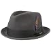 Produktbild Stetson Wool & Cashmere Player Hut Herren - wasserabweisend - Wollfilzhut Packable - Musikerhut mit Kaschmir - Fedora aus Filz (Wollfilz) - Wollhut Herbst/Winter - Clubhut anthrazit XXL (62-63 cm)