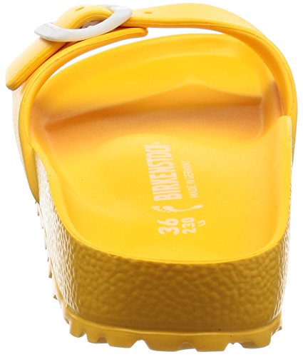Image of Birkenstock Women's Clogs and Mules, Yellow (Scuba Yellow), 7.5 UK