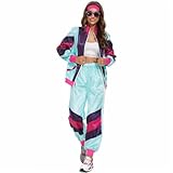 【Passend für Viele Gelegenheiten】: iese Accessoires entsprechen dem 80er-Jahre-Stil und sind für Leute gedacht, Es kann nicht nur auf Themenpartys der 80er 90er Jahre getragen werden, die den Retro-Stil lieben; eignen Sie sich auch für Bars, Geburtstagsfeiern, Bandauftritte, sondern eignet sich auch sehr gut für Karneval, Fasching, Abschlussfeiern, Festival, auch zu Halloween.