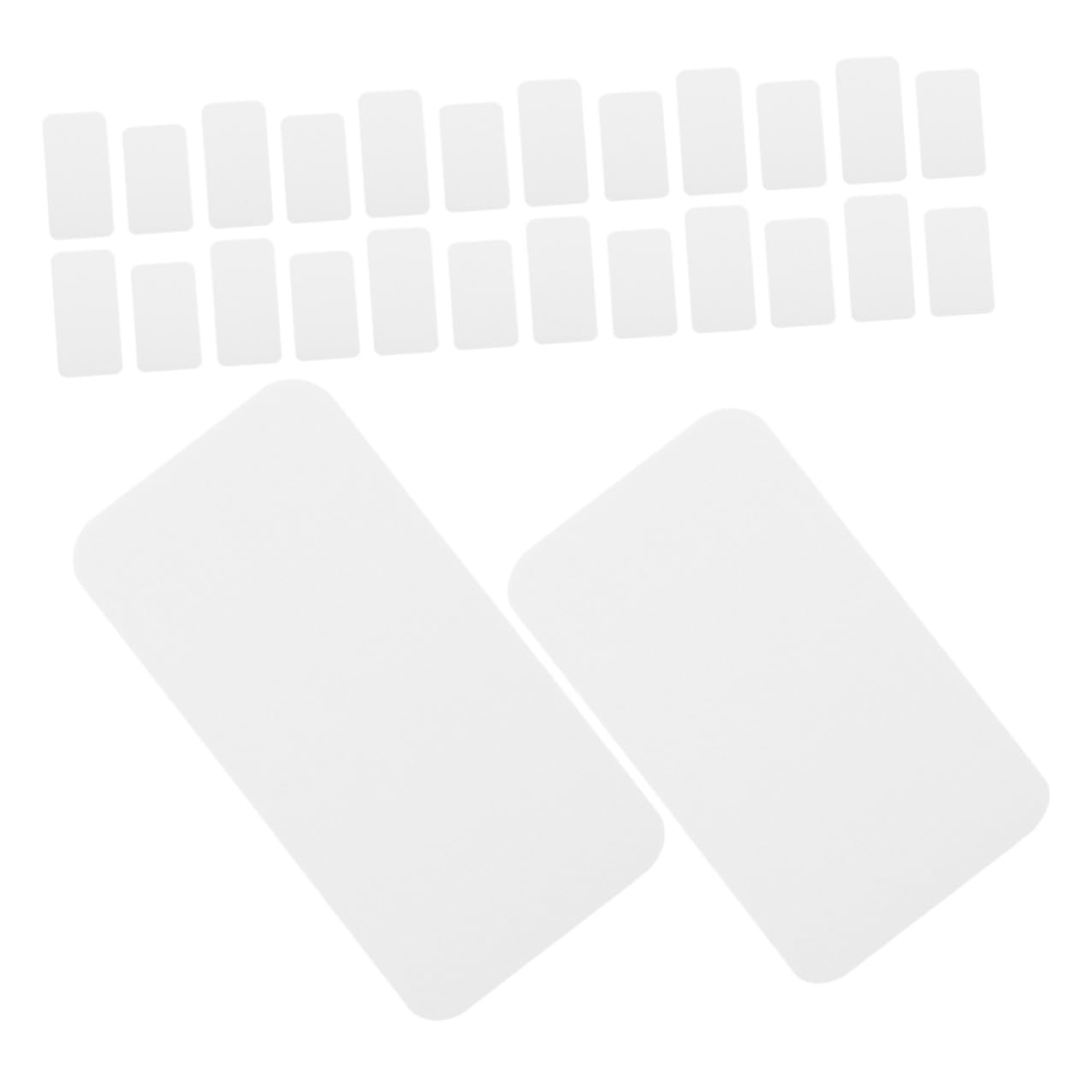 Amosfun 180pcs Insect Specimen Display Mats with Rounded Corners, Thickened Mounting Boards 50x25mm 65x25mm, Butterfly Specimen Pinning and Observation for Science Labs and Educational