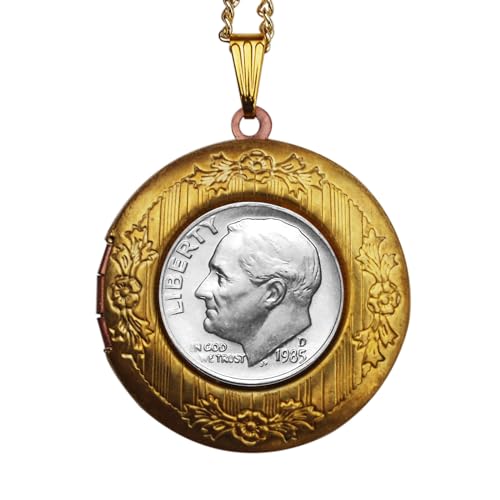 Authentic US 1985 Roosevelt dime BU uncirculated coin 18