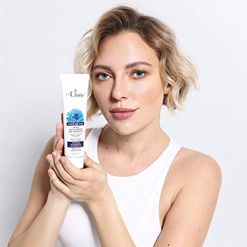 Dr.clinic Blue Clay Mask With Vegan Hyaluronic Acid, Herbal Complex, Vitamin E | Anti Wrinkle, Refreshing Effect, Instant Moisturizing Peel Off Face Mask | Deep Facial Cleansing Treatment | Reduces Fine Lines | Cruelty-Free, Paraben-Free 3.38 Fl.oz. #TOP1