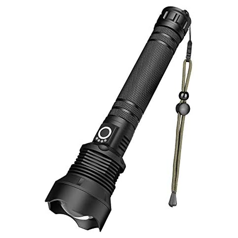 Flashlight 120000 Lumens Xhp70.2 Most Powerful Led Flashlight USB Zoom Torch Xhp70 Xhp50 18650 26650 Rechargeable Battery Flashlight Cover