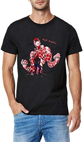 Anime JoJo's Bizarre Adventure - Higashikata Josuke Dorarara Men's Short Sleeve T-Shirt