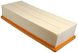 Breite [mm]: 135.5 Mahle Knecht LX 1211 Luftfilter, orange