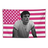 HNWBFCT Jacob Pink American Elordi flag Tapestry Polyester Wall Design, 3.3x5 Feet（100X150cm） Decorative Hanging Flag for bed room,living room,Yard, Porch, College Dorm Decoration-3
